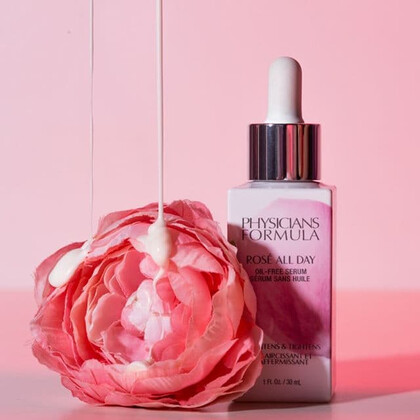 Сыворотка-праймер для лица Rosé All Day Oil-free Serum от Physicians Formula